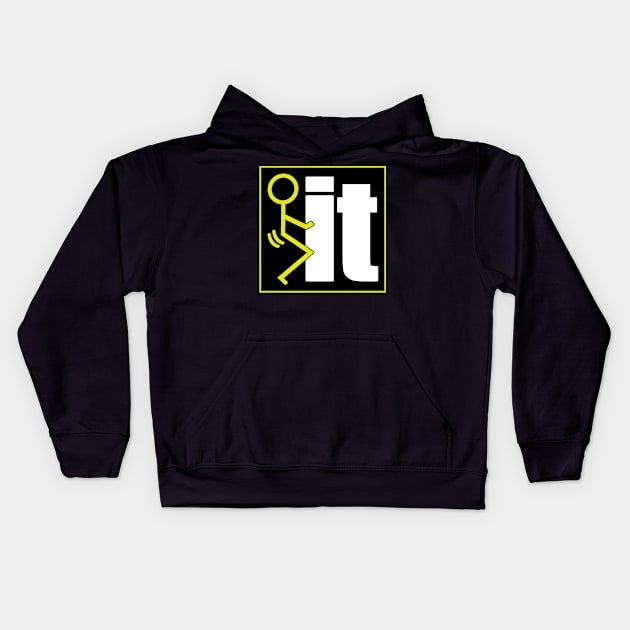 F it Kids Hoodie by  The best hard hat stickers 